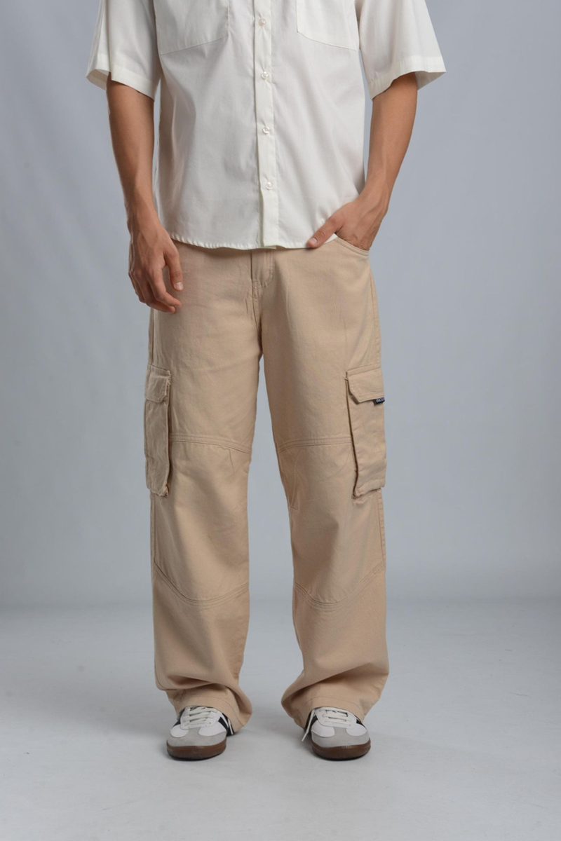 VANCOUVER JEAN BAGGY TWEEZ BEIGE V25