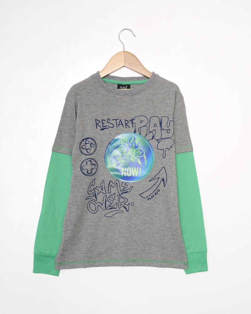 POSTO CAMISETA RESTART ML PTS BOYS W25