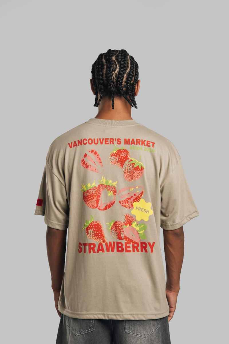 VANCOUVER REMERA OVERSIZE BERRY V25