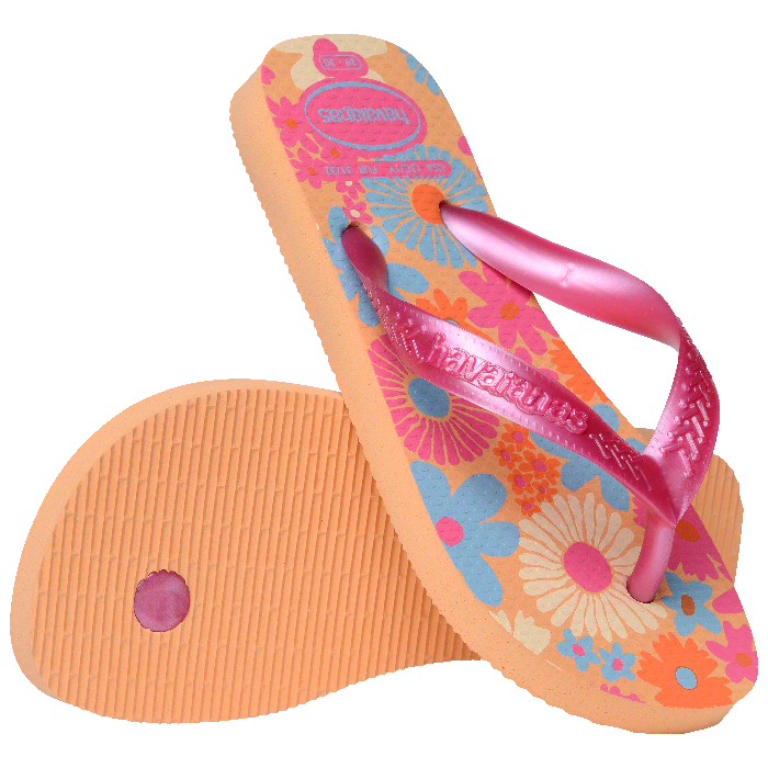 HAVAIANAS OJOTAS KIDS FLORES V25
