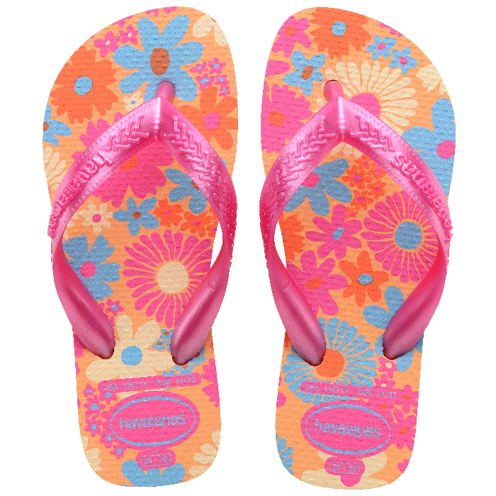 HAVAIANAS OJOTAS KIDS FLORES V25