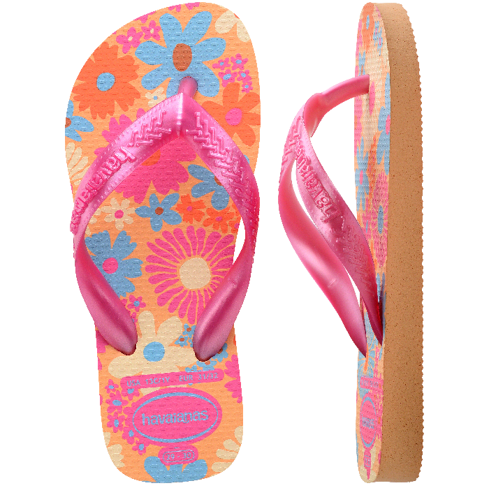 HAVAIANAS OJOTAS KIDS FLORES V25