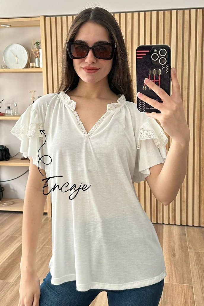 UNI SYSTEM BLUSA MANGAS PRINCESA V25