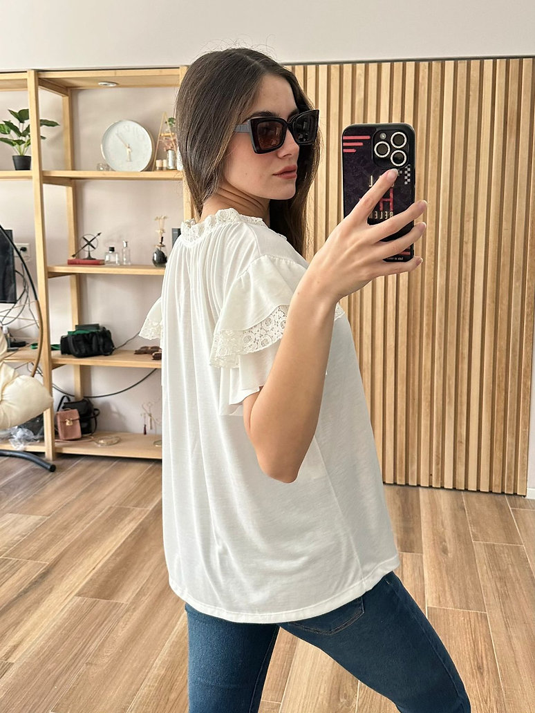 UNI SYSTEM BLUSA MANGAS PRINCESA V25