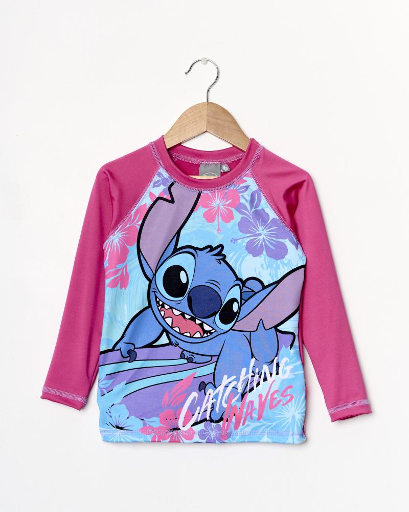 MAGIC DISNEY REMERA ML NA UV STITCH V25