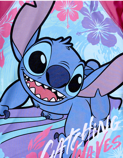 MAGIC DISNEY REMERA ML NA UV STITCH V25