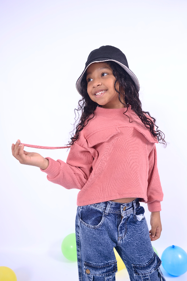 MININUS BUZO ELLE TIRAS HOMBRO Y TAPA BOL. W24