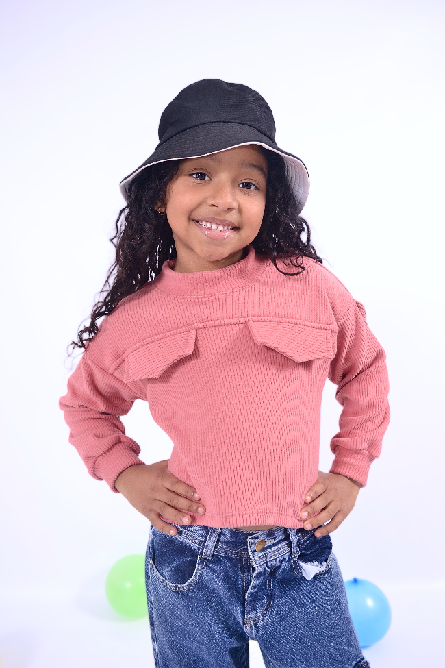 MININUS BUZO ELLE TIRAS HOMBRO Y TAPA BOL. W24