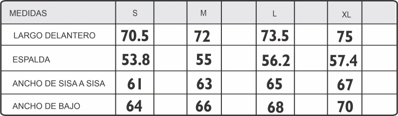 BATUK CHALECO LIBANO H W24