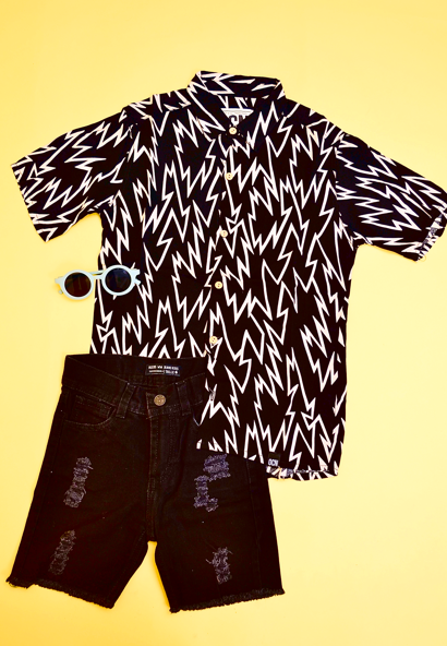 ALEXIS BERMUDA NE BLACK C/ROTURAS V25