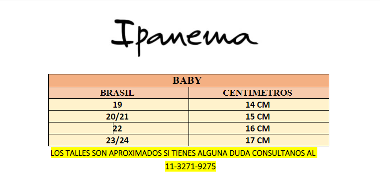 IPANEMA GO STYLE BABY V25