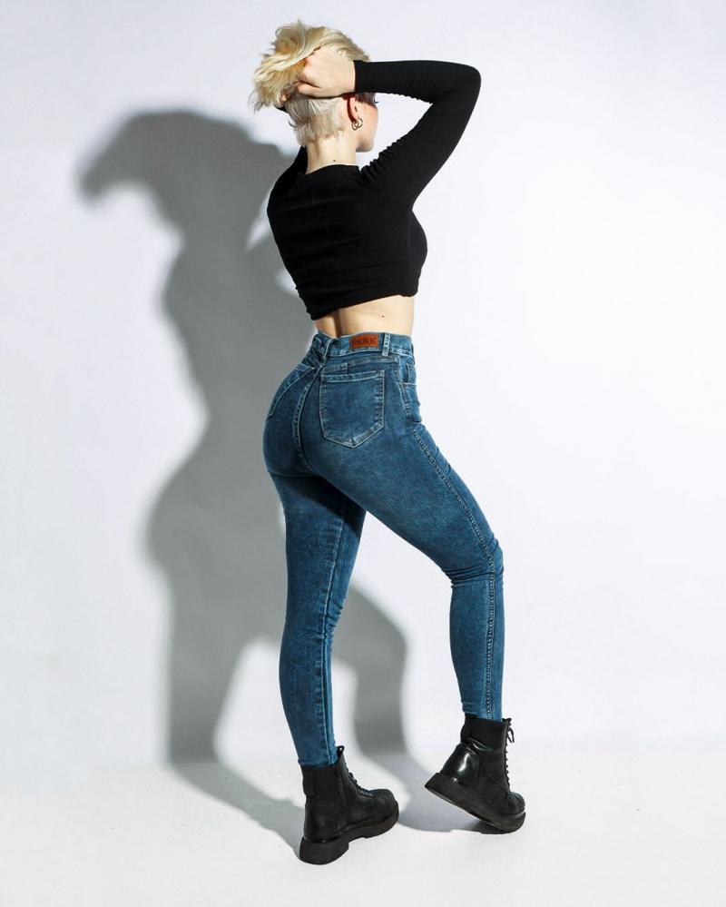 PINK ROCK JEANS CHUPIN LAGOS W23