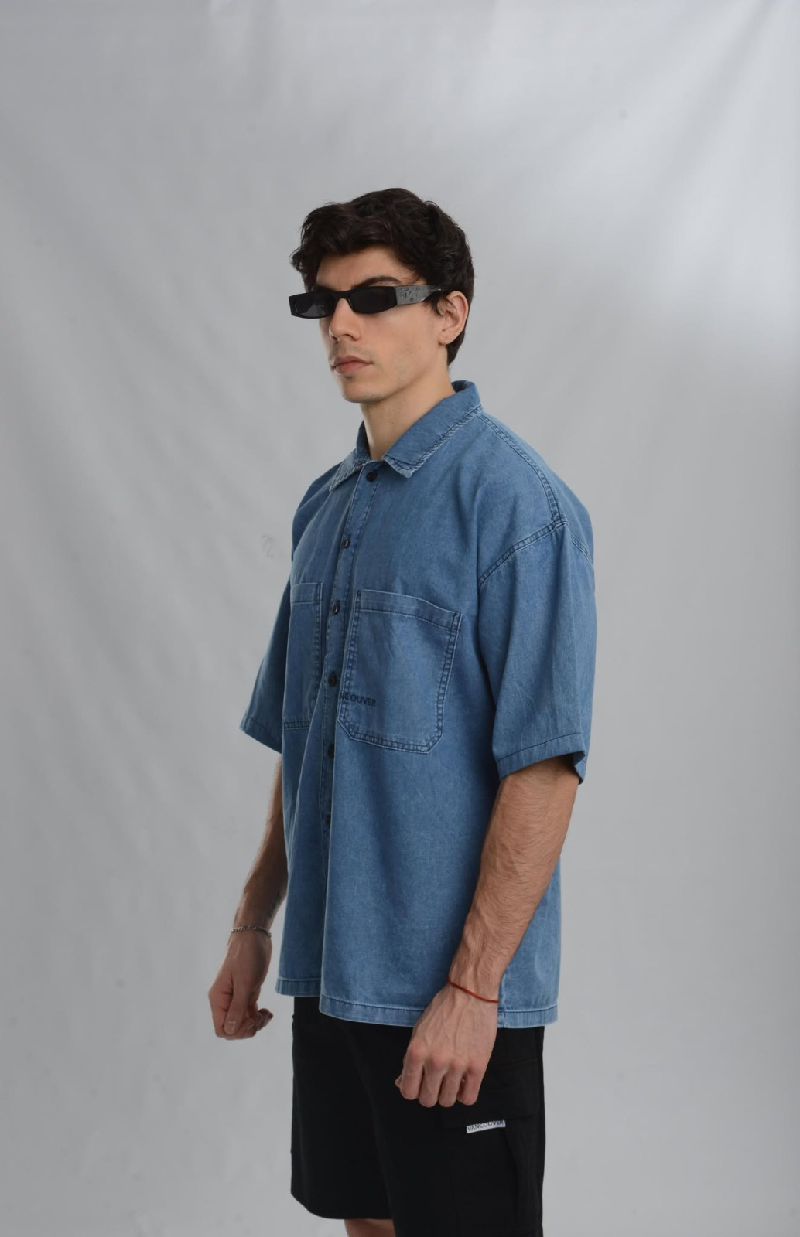 VANCOUVER CAMISA YOUNG DENIM V25