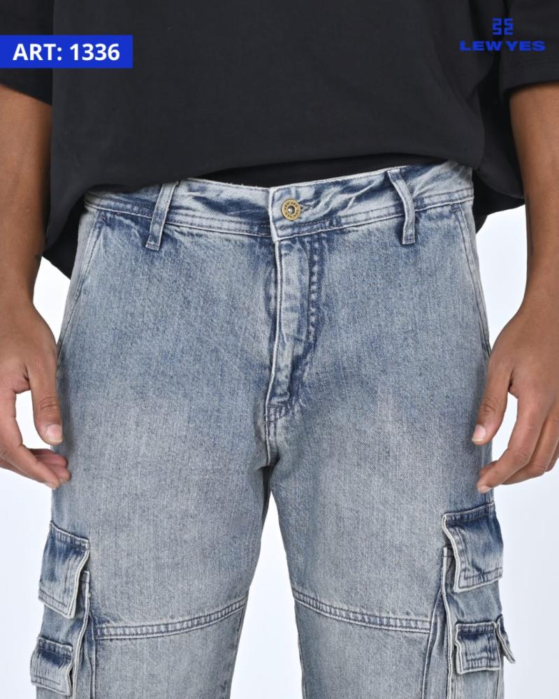 LEW & YES JEANS ALFONSO DOBLE CARGO W24