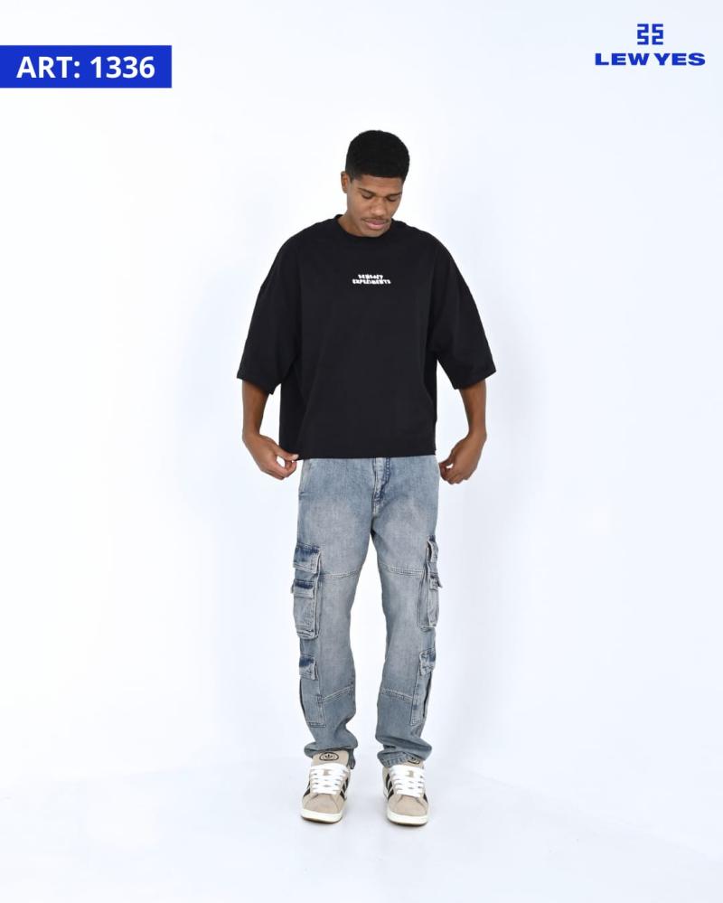 LEW & YES JEANS ALFONSO DOBLE CARGO W24