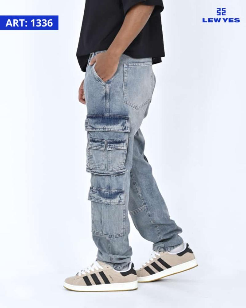 LEW & YES JEANS ALFONSO DOBLE CARGO W24