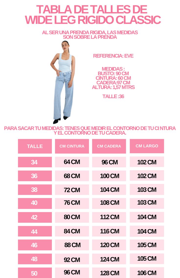 PINK ROCK JEANS WIDE CLASSIC BOISE V26