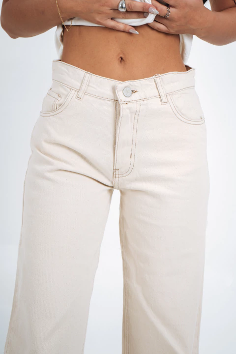 PINK ROCK JEANS WIDE CLASSIC BOISE V26