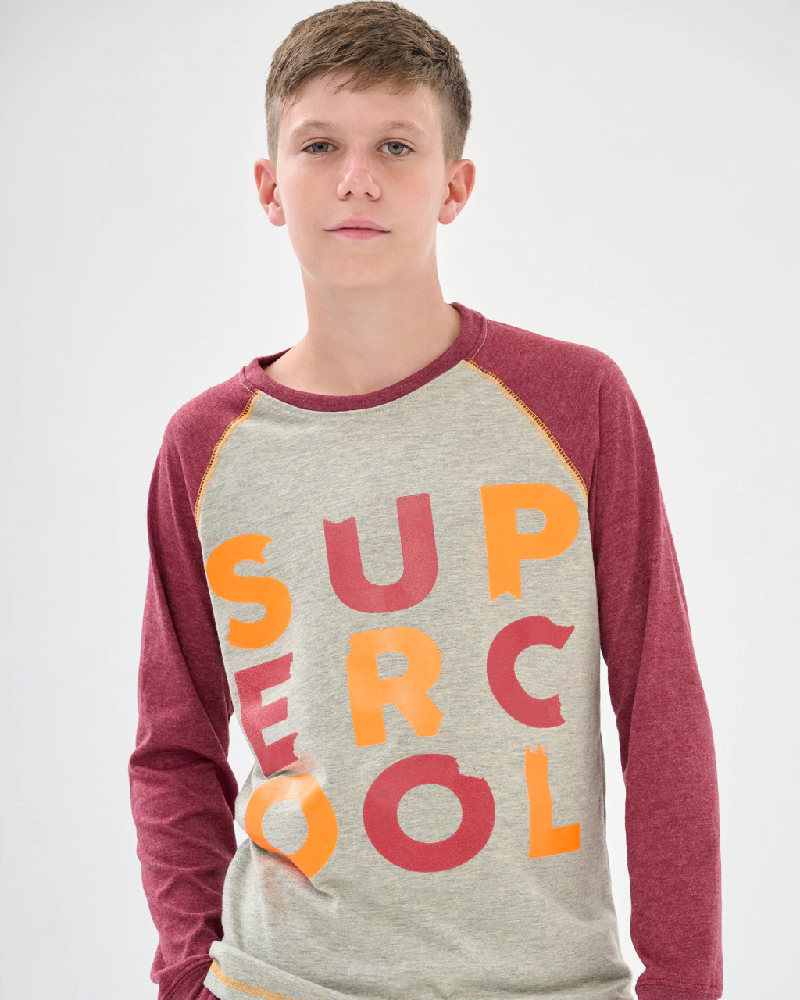 POSTO CAMISETA SUPER COOL ML PTS BOYS W25