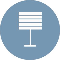 VELADORES Y LAMPARAS DE MESA