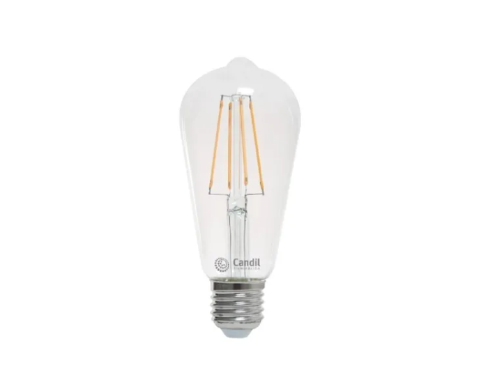 Lampara Vintage LED Pera Clara 7w