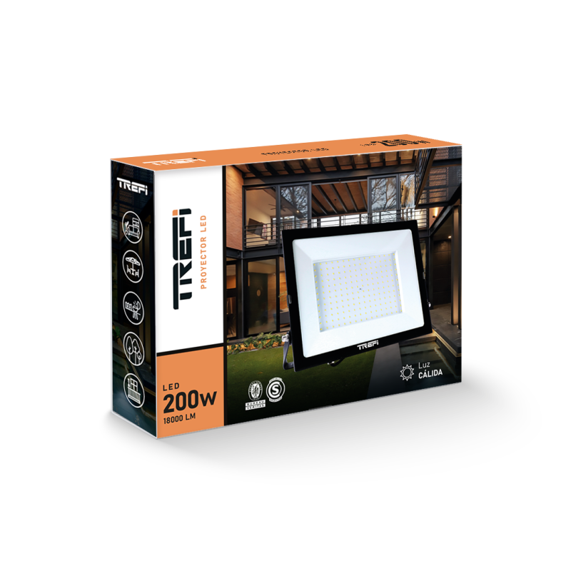 Reflector Exterior LED Trefi 200W