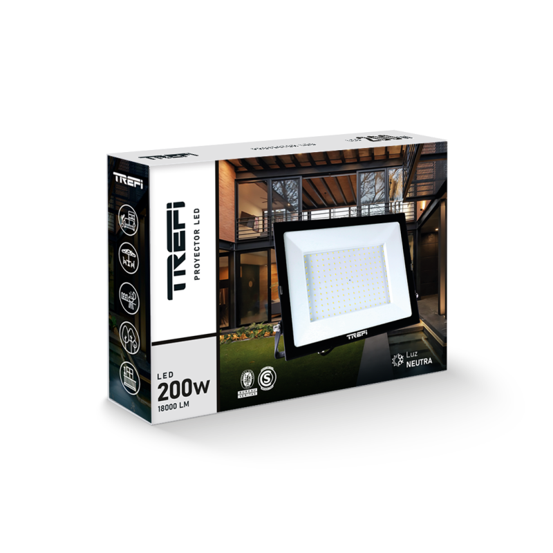 Reflector Exterior LED Trefi 200W