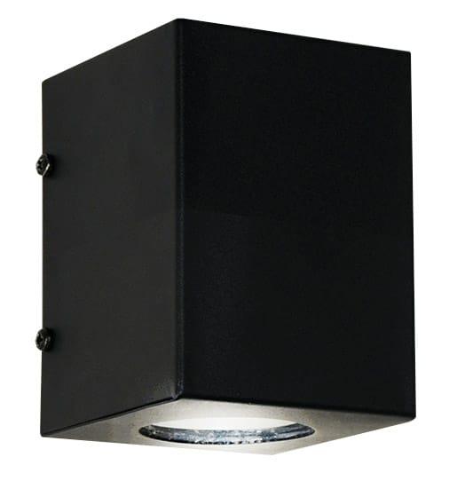 Aplique Unidireccional AP105 Blanco Negro Para Dicroica