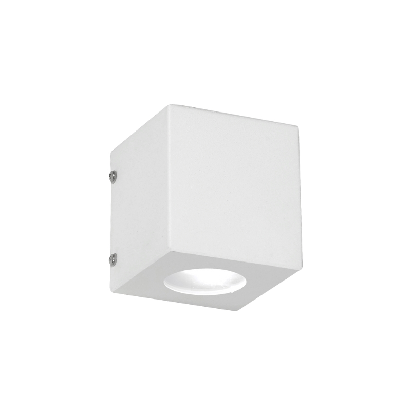 Aplique Unidireccional AP105 Blanco Negro Para Dicroica