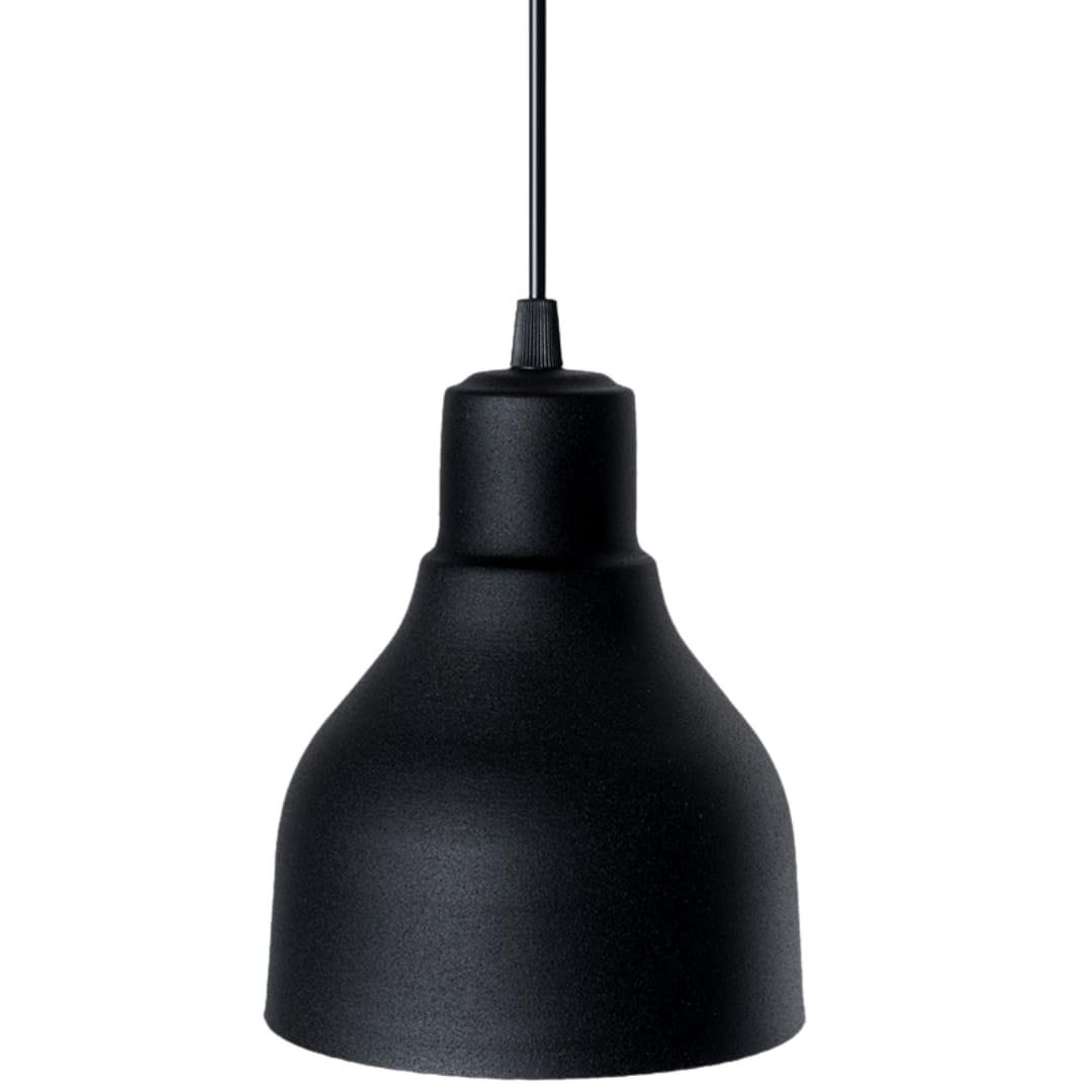 Aplique Con 2 Colgantes Tipo Campana Industrial Para Led