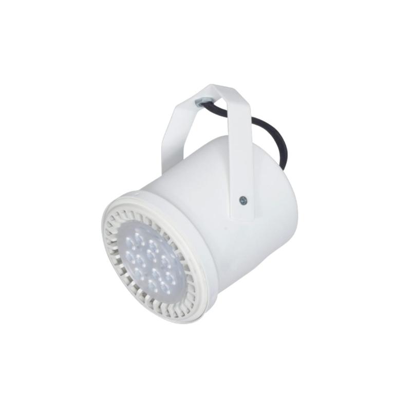 Base Riel 3 Spot Tacho Blanco / Negro AR111 LED 11w