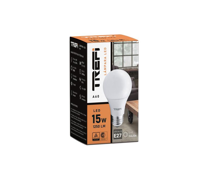 Lampara LED 15W Fría Cálida Neutra