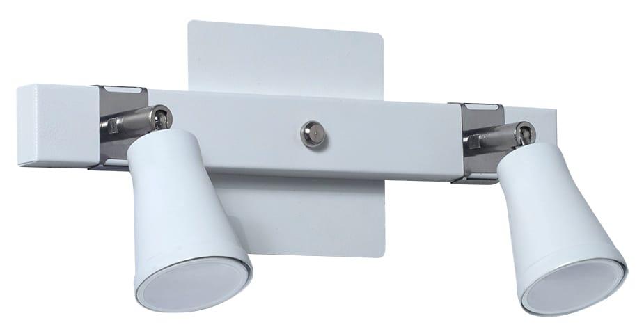 Aplique Dublin 2 Blanco Negro LED 7w