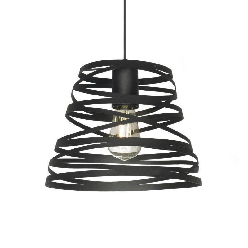 Colgante Deco 30 Cm Blanco Negro