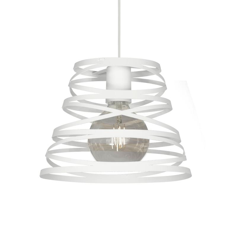 Colgante Deco 30 Cm Blanco Negro