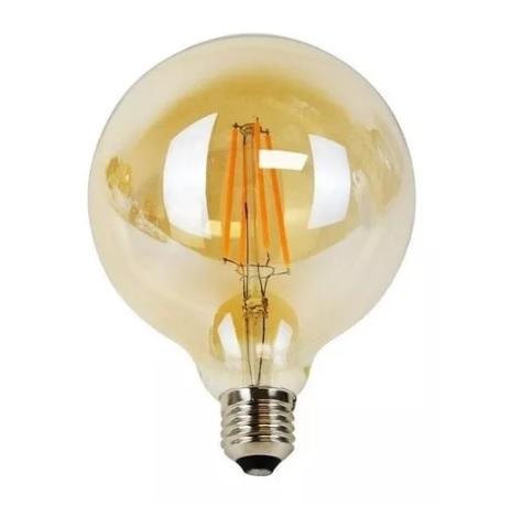 Lampara Vintage LED Globo Ambar
