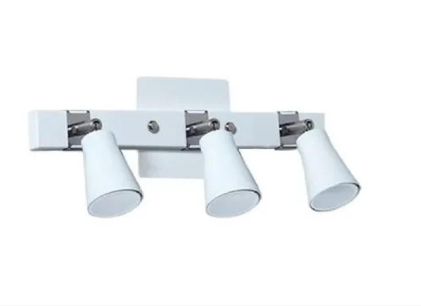 Aplique Dublin 3 Blanco Negro LED 7w