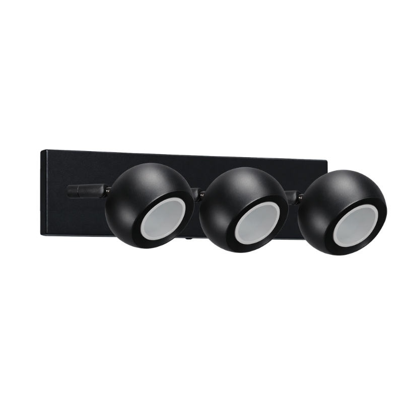 Aplique 3 Luces Bocha Dicroica LED GU10