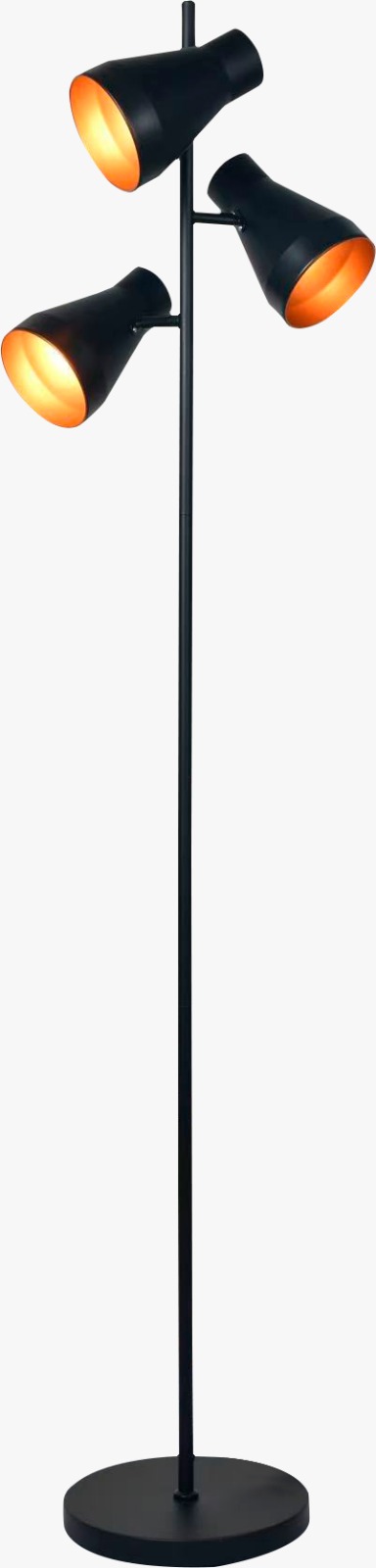 Lampara De Pie Moderna "Trio" 3 Luces E27