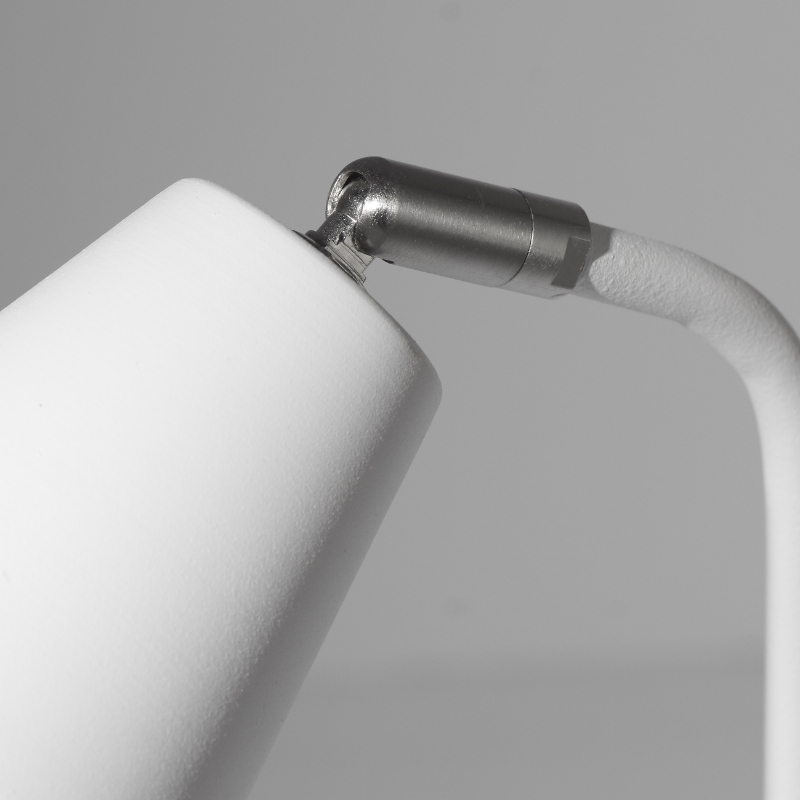 Velador Movil Detalle Acero Para Dicroica LED