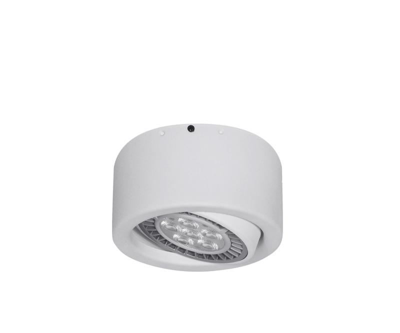 Spot Plafon Monovolumen Movil Blanco Negro Ar111 Led 11w