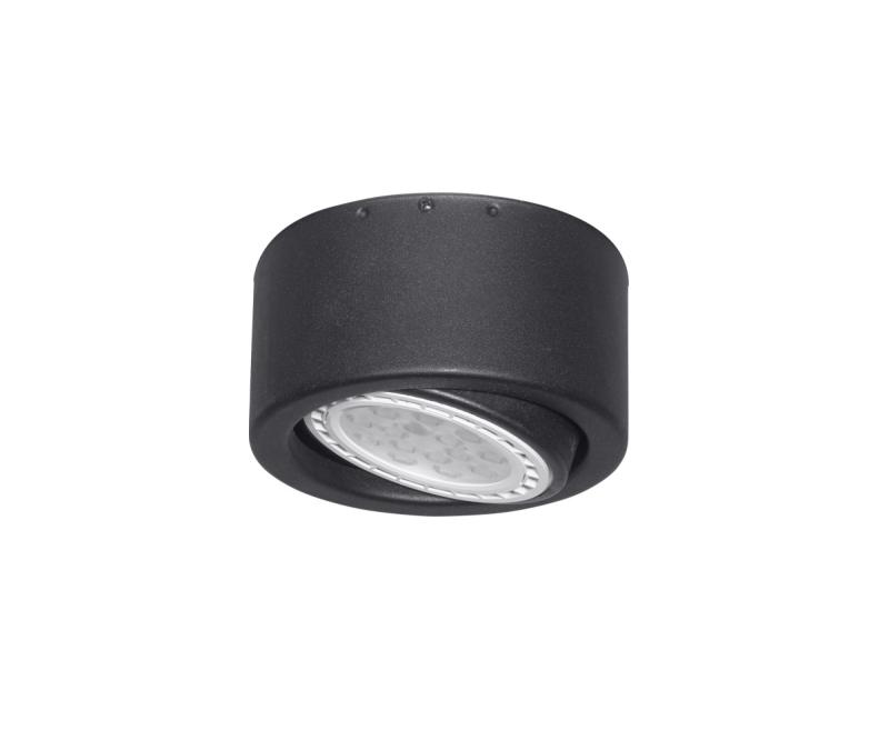 Spot Plafon Monovolumen Movil Blanco Negro Ar111 Led 11w