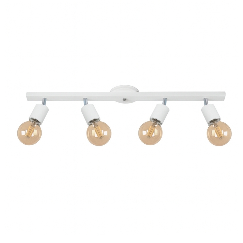 Aplique Barral Techo 4 Luces Moviles E27 Deco Apto Led