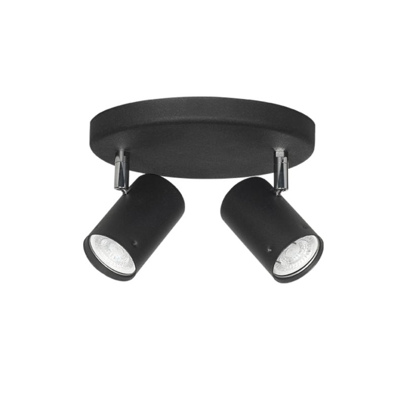 Aplique 2 Spots Rectos Con Dicroica Led 7W