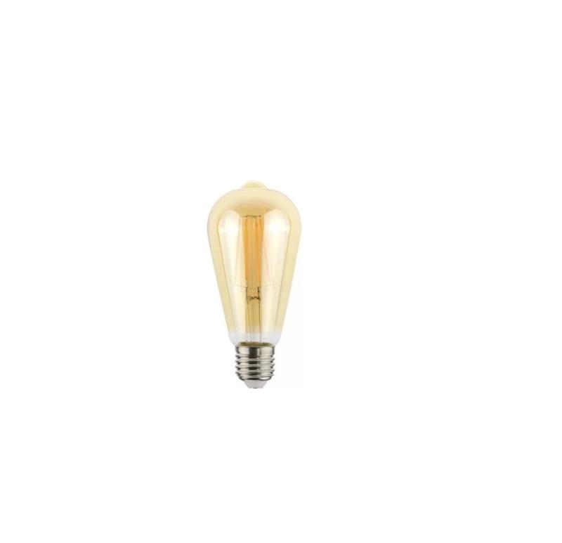 Lampara Vintage LED Pera Ambar 7w