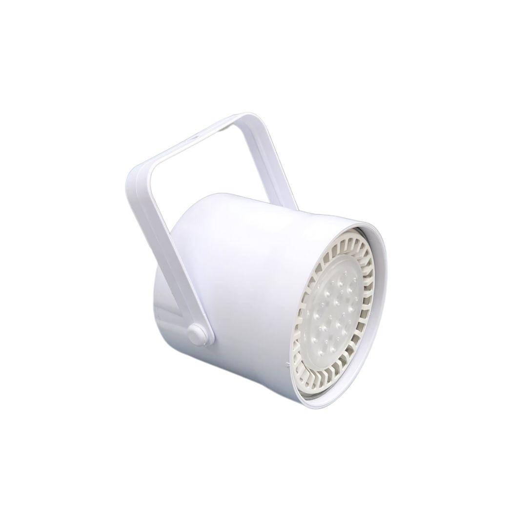 Spot Tacho Pvc Blanco Negro Ar111 Led 11w 12w Frio O Calido