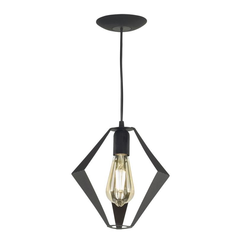 Colgante Diseño Ferroluz Rombo Para LED E27