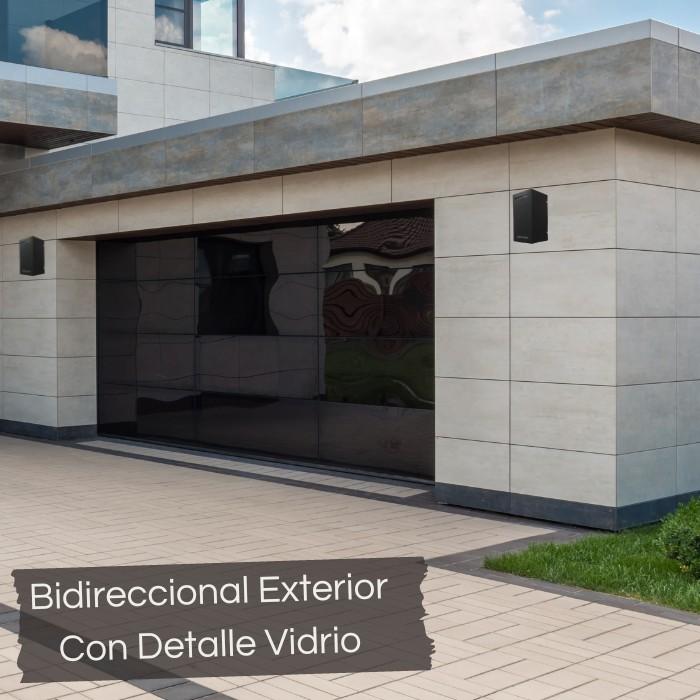 Aplique Bidireccional AP2700 Negro Para Dicroica