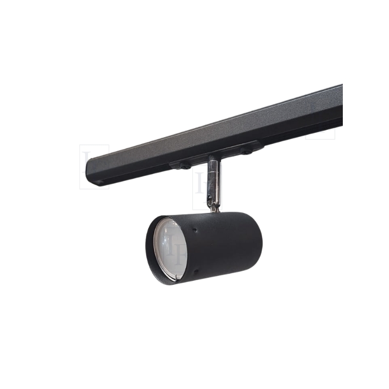 Riel 1 Metro Blanco / Negro Doble Circuito