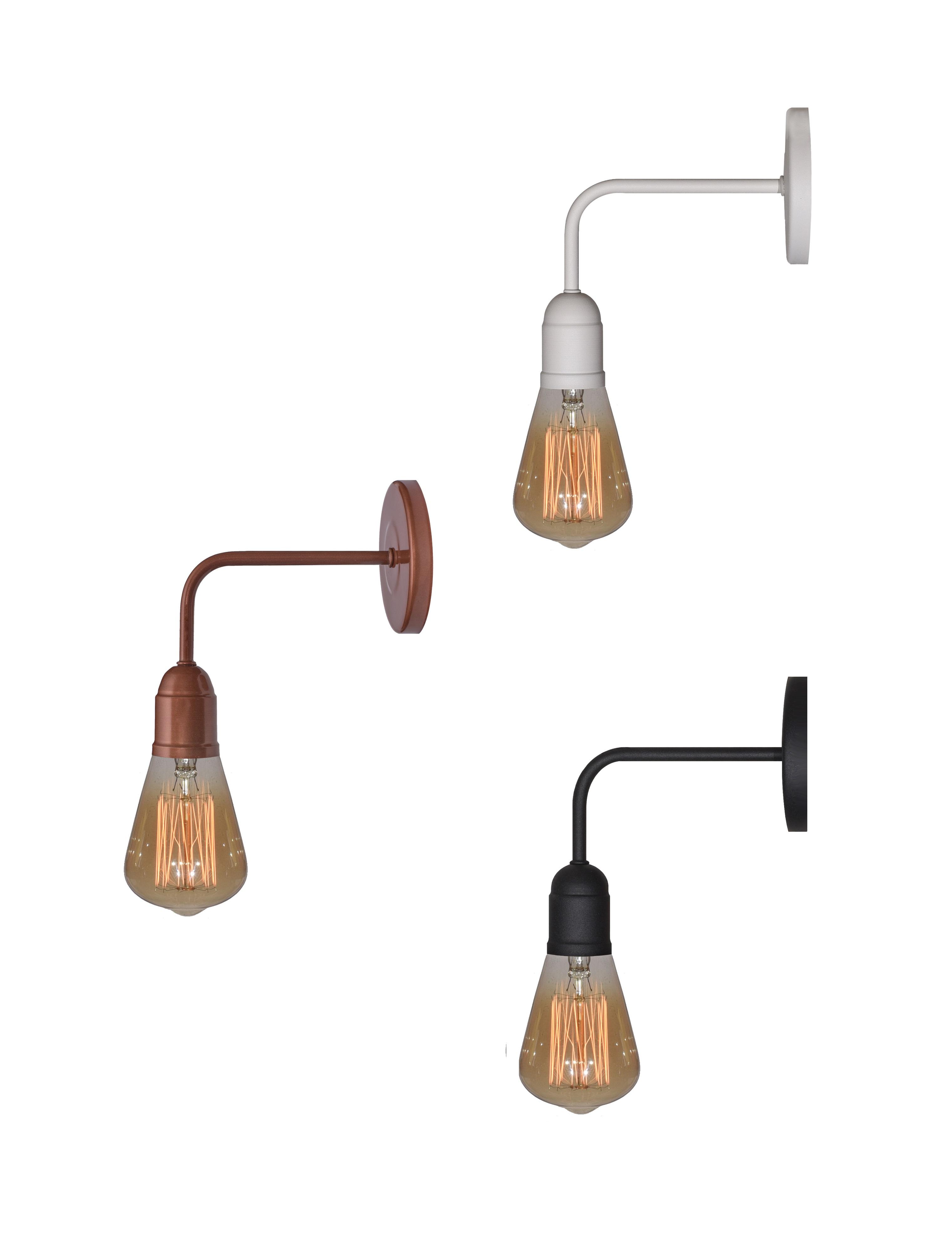 Aplique Pared Industrial Moderno Apto Vintage LED